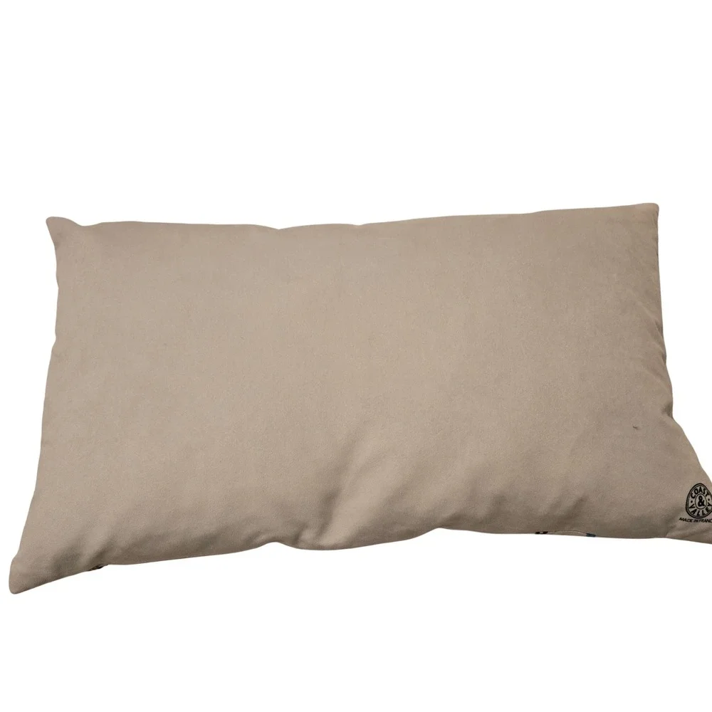 Coast & Valley Down Pillow Skiers Snowboarder Throw Pillow France Winter Whimsy